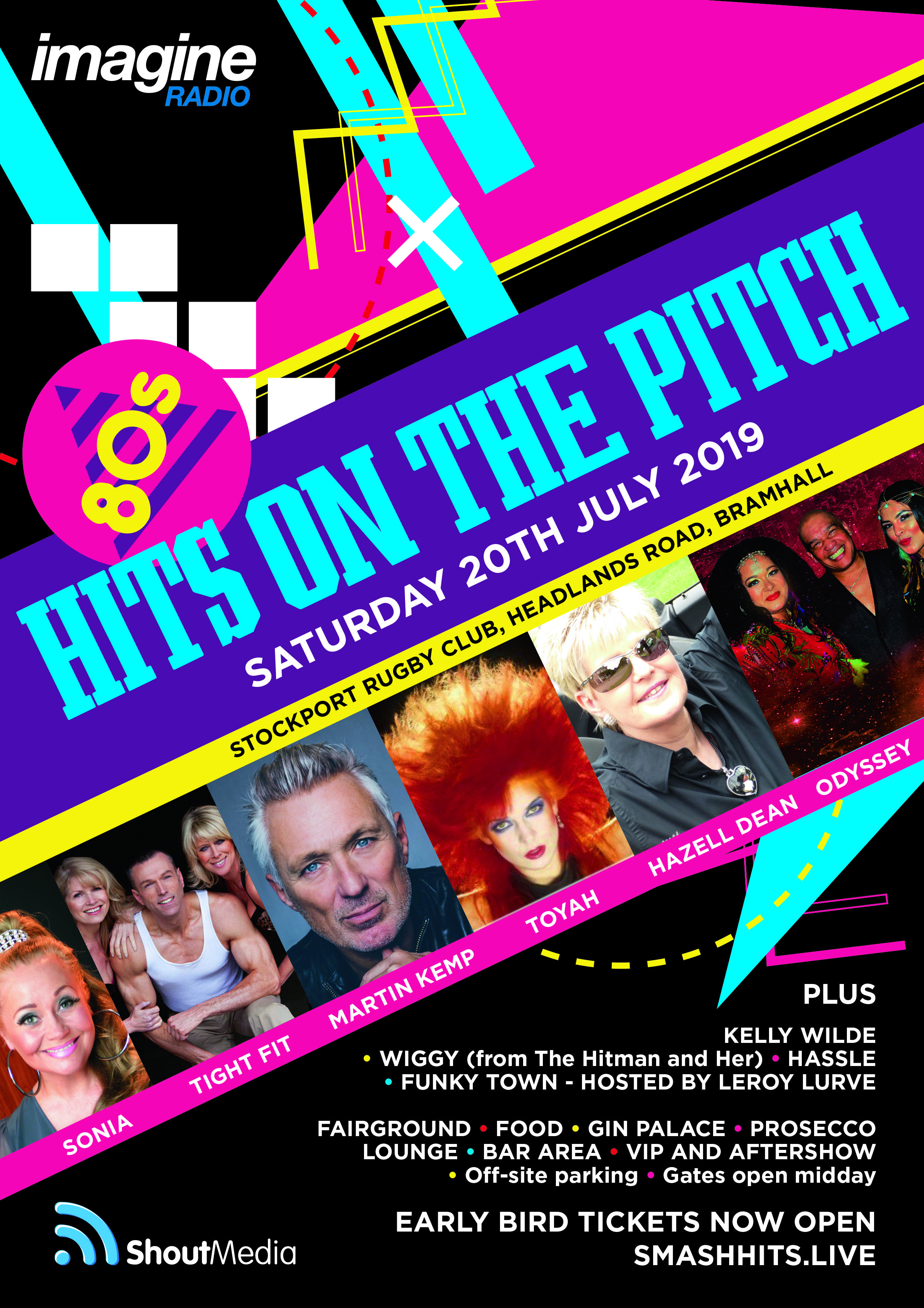 Tight Fit – 80’s Hits On The Pitch – July 20